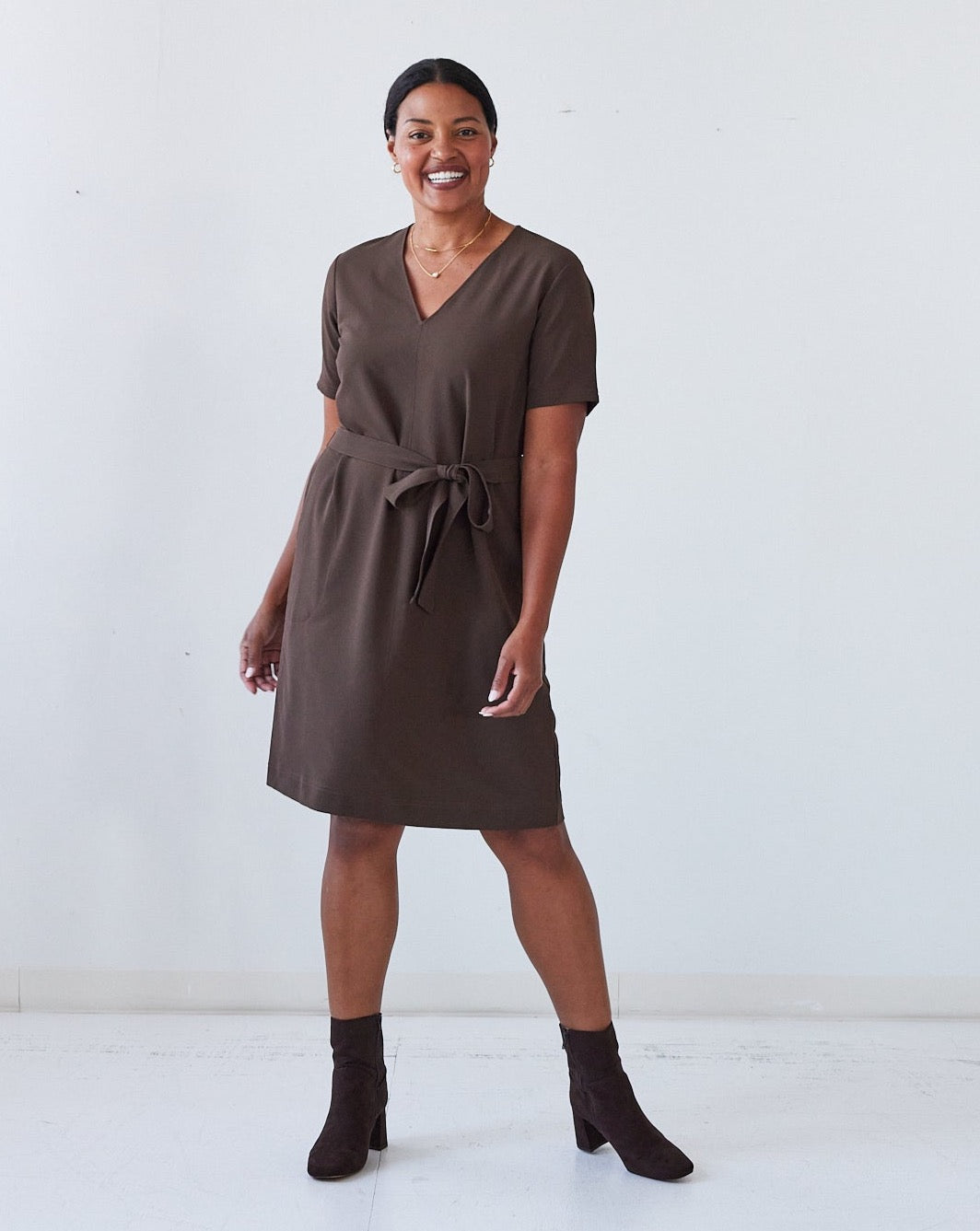 The All Day Dress in Venture Stretch