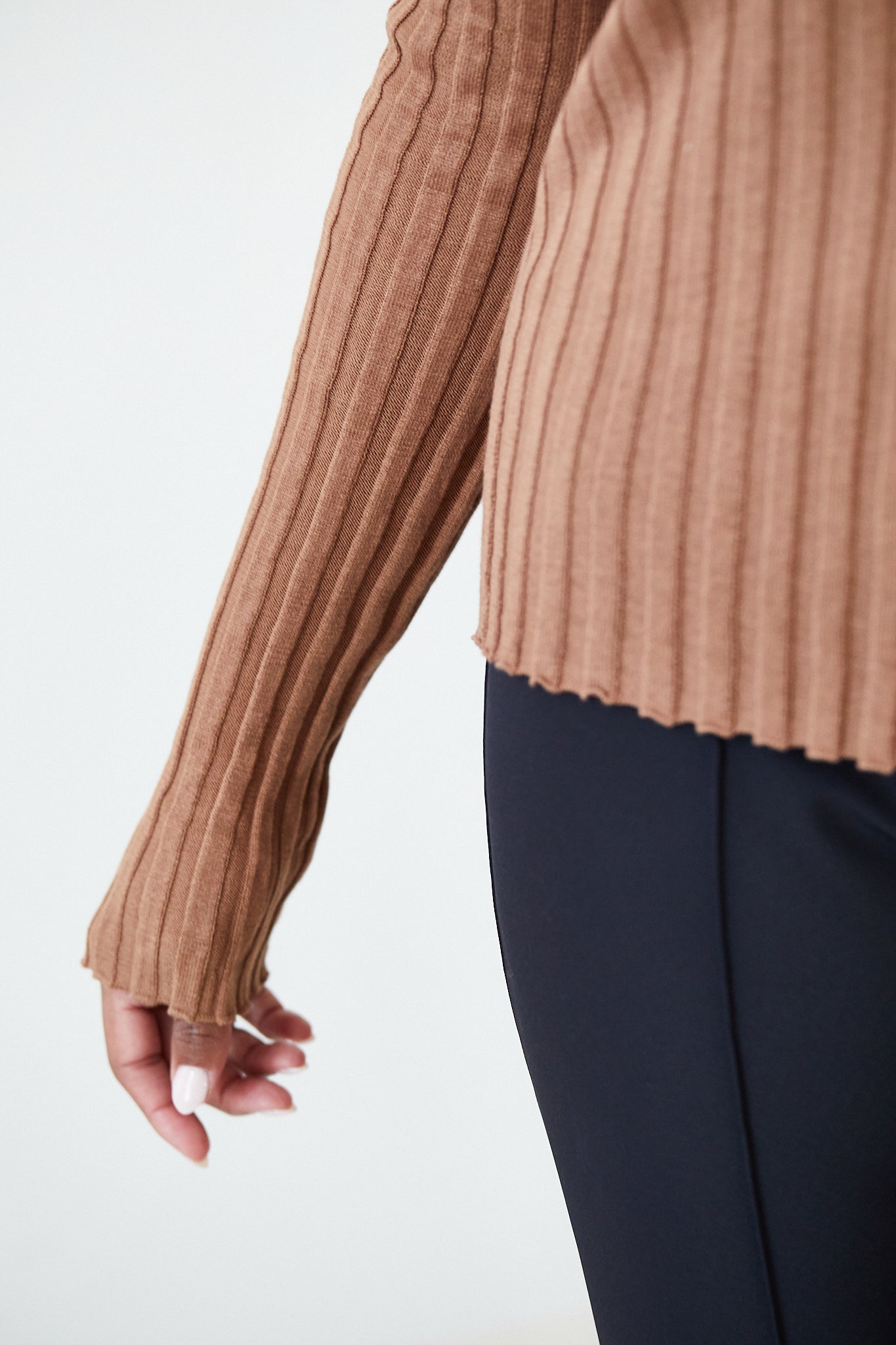 The Slim Ribbed Knit