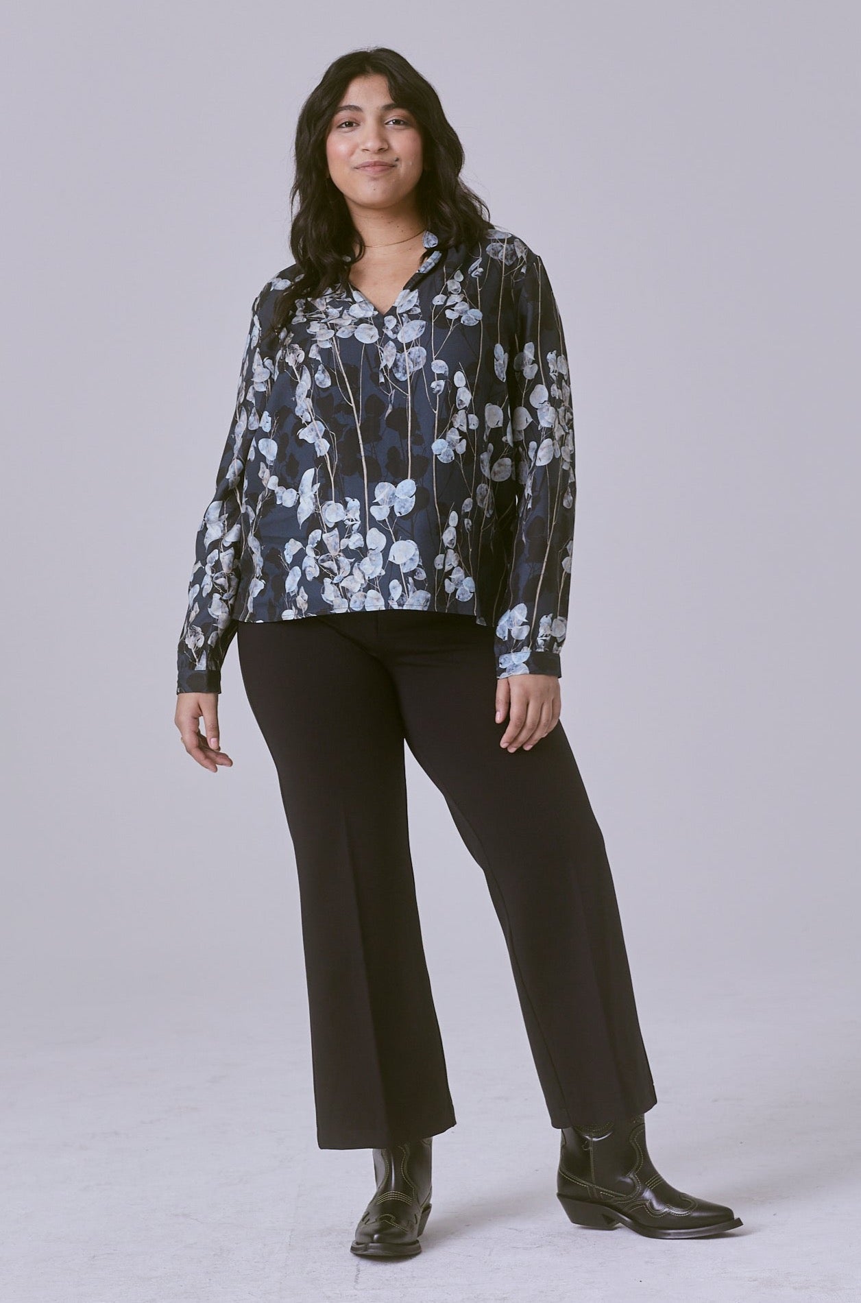 The Long Sleeve Flow Blouse